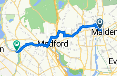 Route in der Bikemap App öffnen