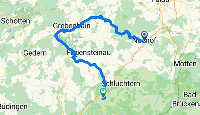 Neuhof, Zahmen, Hartmannshain, Steinau