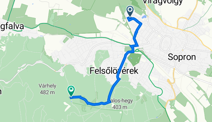 Soproni Horváth József utca 33 - MG8V+RM, Sopron