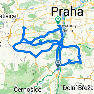 Na Staré 41, Praha 16 to Zoubkova 1208/6, Praha 5