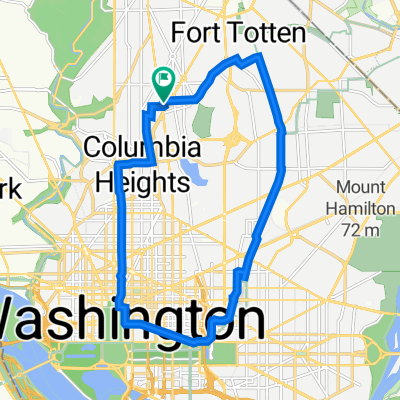 3801 Georgia Ave NW, Washington to 3801 Georgia Ave NW, Washington