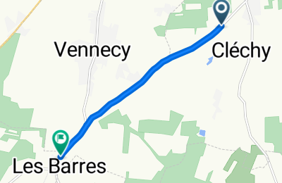 Route in der Bikemap App öffnen