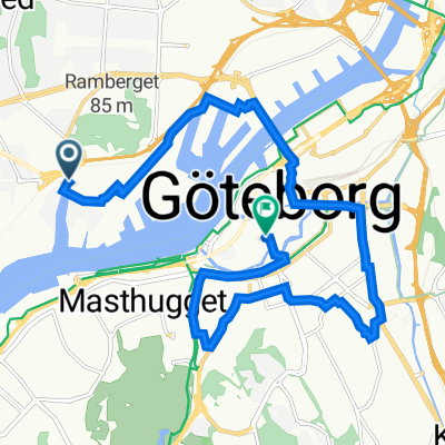 Vintergatan 3, Göteborg to Vallgatan 24, Göteborg