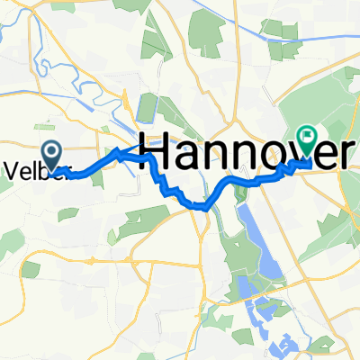 Stadtweg, Seelze nach Dickensstraße 25, Hannover