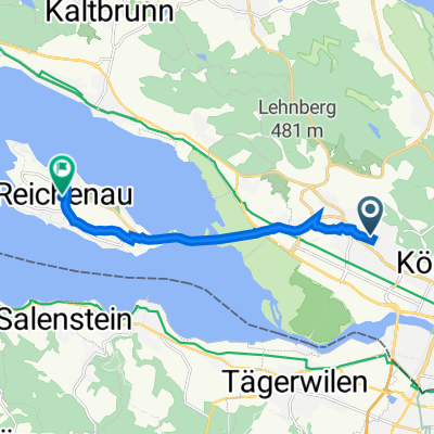 Kneippweg 1, Konstanz nach Häfelishofstraße, Reichenau