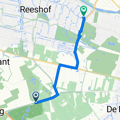 Gilzerbaan 400, Tilburg naar Bolswardstraat 41, Tilburg