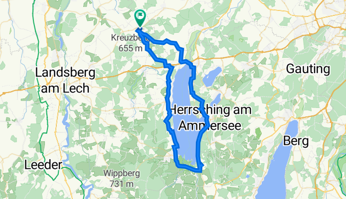 Untere Dorfstraße 36D, Geltendorf nach Am Klaiberfeld 9, Geltendorf