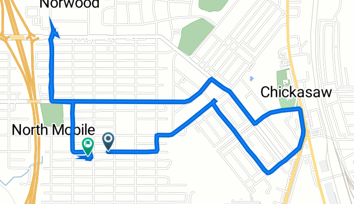 8th Avenue 204, Chickasaw to 8th Avenue 253, Chickasaw