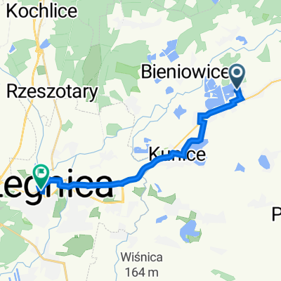 Akacjowa 67, Spalona to Chojnowska 41, Legnica