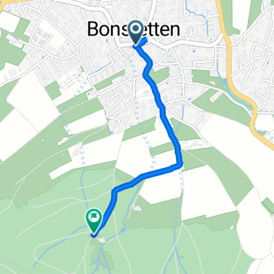 Am Rainli 2, Bonstetten nach Rehstrasse, Bonstetten