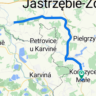 Spacerowa 8, Kończyce Małe do Spacerowa 8, Kończyce Małe