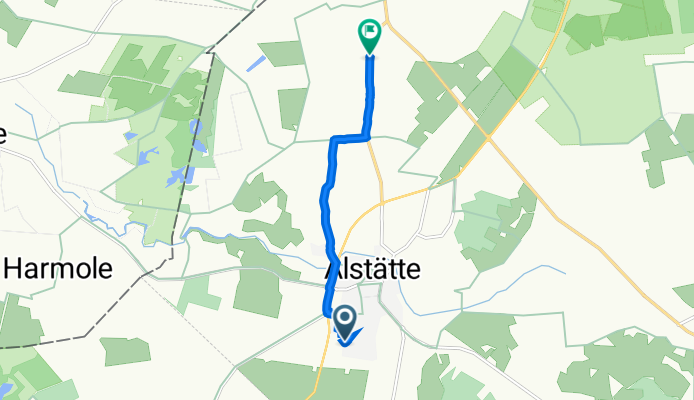 Leisnerstraße 22, Ahaus nach L 575, Ahaus