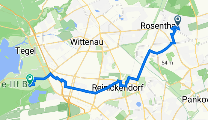 Gierschweg 7, Berlin nach Attendorner Weg 22, Berlin