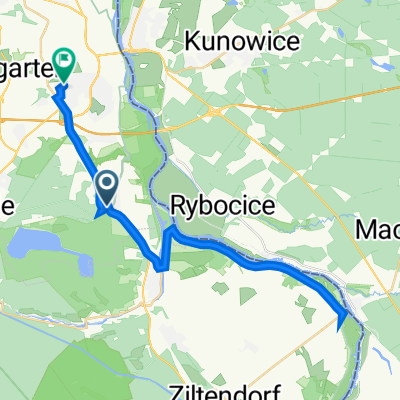 Tankenweg 1, Frankfurt (Oder) nach Am Kleinen Stern 9, Frankfurt (Oder)