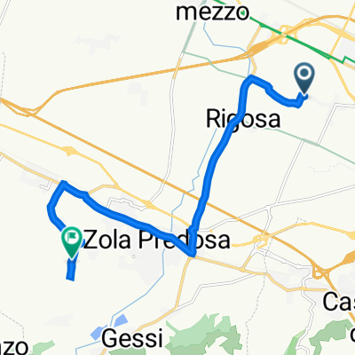 Via Antonio Cavalieri Ducati 118, Bologna a Via Francesco Raibolini 66, Zola Predosa