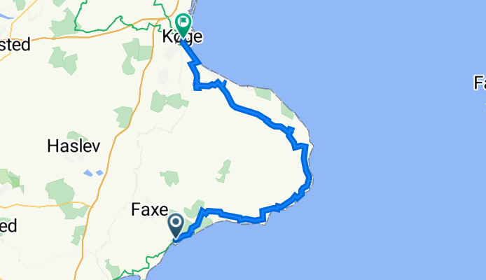 Faxe Ladeplads to Køge