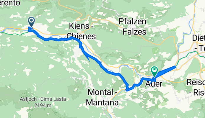 San Sigismondo 2–4, Chienes to Franz-Hellweger-Platz 10, San Lorenzo di Sebato