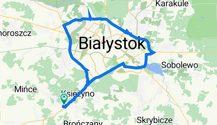 Ring Białostocki + Kleosin, Księżyno - Start/Stop Niewodnica