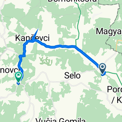 Prosenjakovci 38, Prosenjakovci-Pártosfalva to Andrejci 36, Martjanci