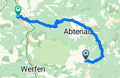 Route in der Bikemap App öffnen