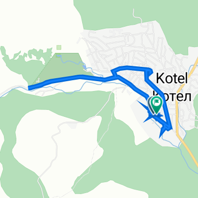 улица „Луда Камчия“ 19, Котел to улица „Луда Камчия“ 19, Котел