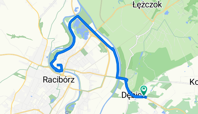 Rybnicka 121, Racibórz do Rybnicka 121, Racibórz