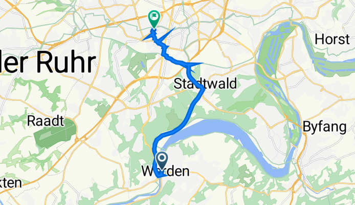 Grafenstraße 36-38, Essen nach Holsterhauser Straße 69, Essen