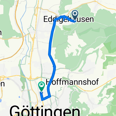 Ritterstieg 3, Bovenden nach Weender Landstraße 92B, Göttingen