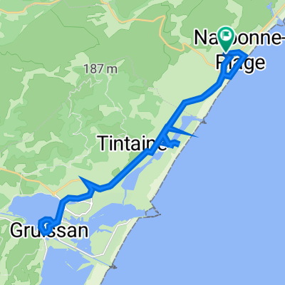 Avenue des Foulquines Plage, Narbonne nach Avenue des Foulquines Plage, Narbonne