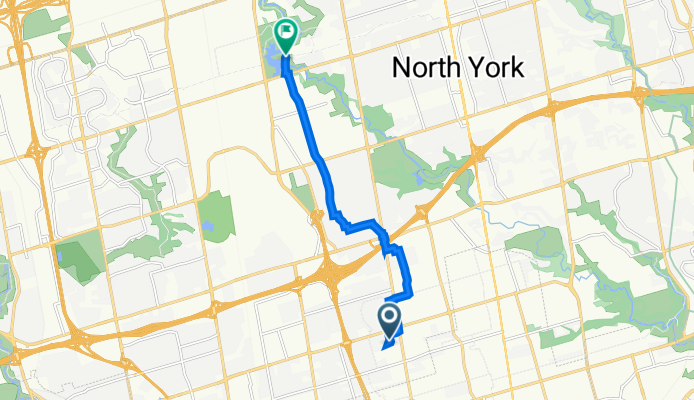 2 Madoc Dr, Toronto to Finch Corridor Tr, Toronto