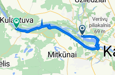 Route in der Bikemap App öffnen