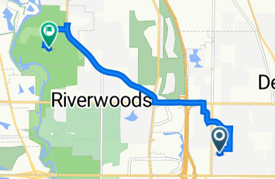 Route in der Bikemap App öffnen