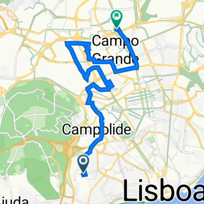 701 Campo Ourique - Campo Grande (Metro)