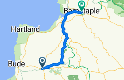 Route in der Bikemap App öffnen