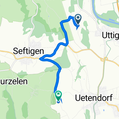 Dörfli 3, Uttigen nach Uetendorf