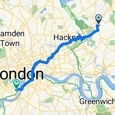 35 Calderon Road, London to 98 Marsham St, London