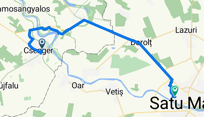 Kossuth Lajos utca 13., Csenger to Strada Gabriel Georgescu, nr. 80, Satu Mare