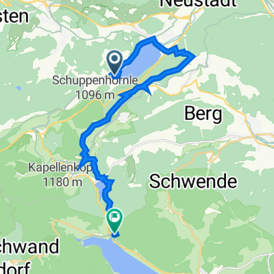 Hinterzarten to Vorderaha 8, Schluchsee