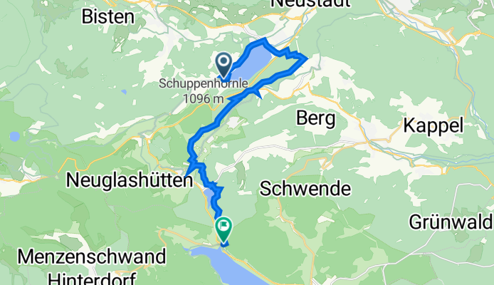 Hinterzarten to Vorderaha 8, Schluchsee