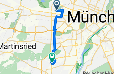 Route in der Bikemap App öffnen