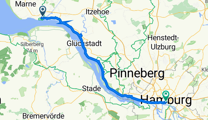 D-N-S_4a: Brunsbüttel - Hamburg