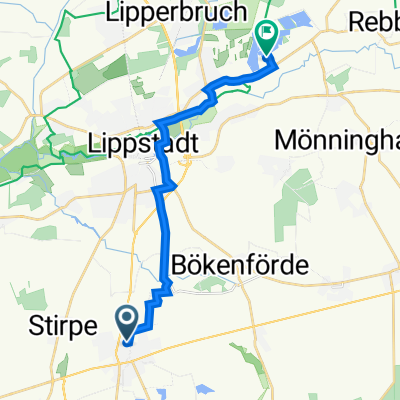 Graf-Landsberg-Straße 13, Erwitte nach Seeuferstraße 15, Lippstadt
