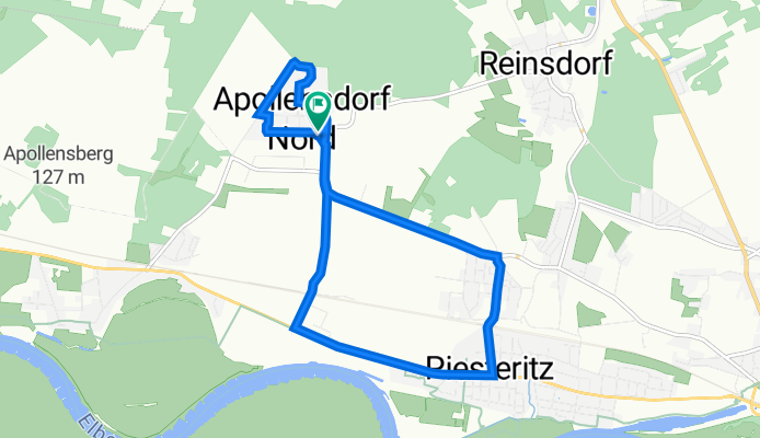 Hirschsprung 1B, Lutherstadt Wittenberg nach Hirschsprung 1B, Lutherstadt Wittenberg