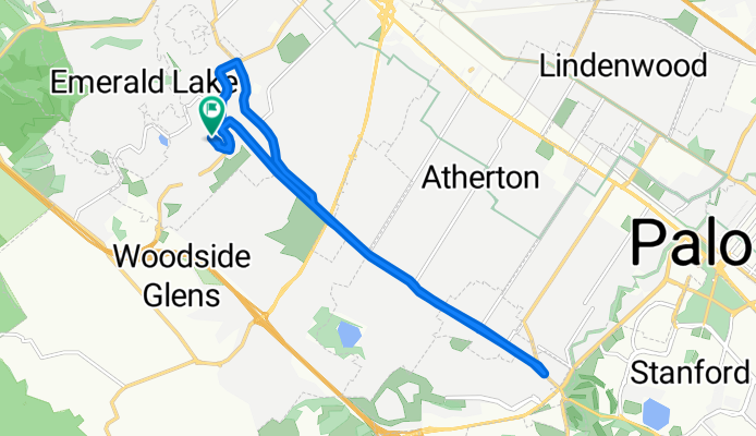 home to menlo park and back