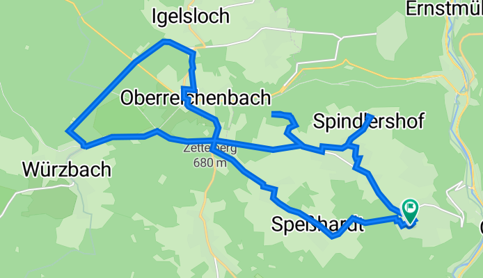 Calw Wimberg - Würzbach Runde