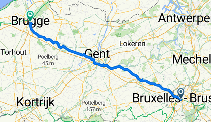 Brussels to Bruges