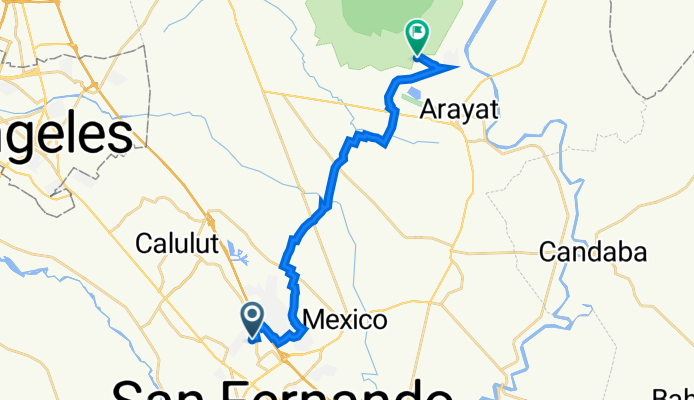 Del Carmen, San Fernando City to San Juan Bano, Arayat