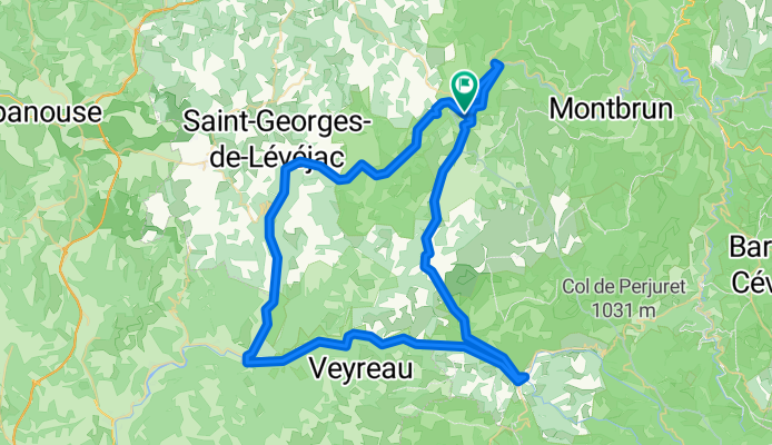 Ride Day 29—10 Oct 2005—48210 St-Chely du Tarn/Sainte Énimie — Circle