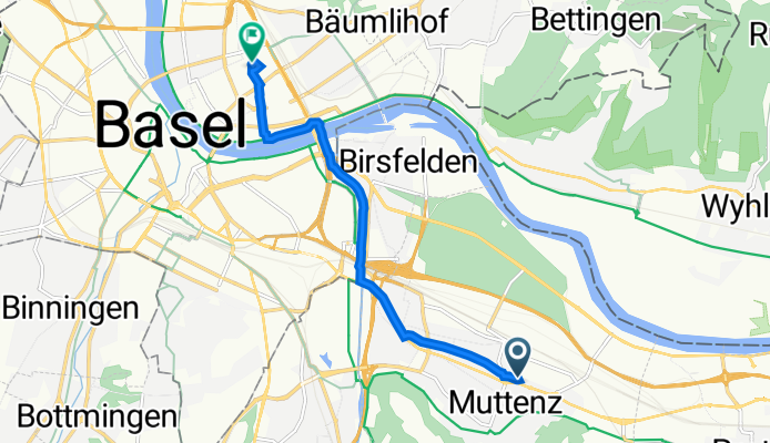 Eptingerstrasse 22, Muttenz nach Mattenstrasse 26, Basel