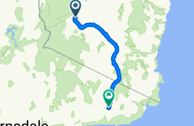 Route in der Bikemap App öffnen